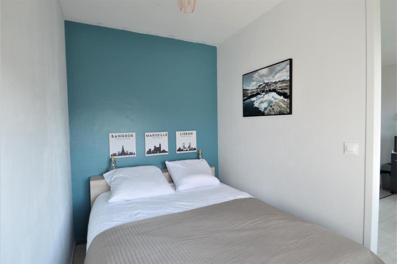 Апартаменти Studio Avec Chambre - Balcon Et A 20M De La Mer Курсель-сюр-Мер Екстер'єр фото